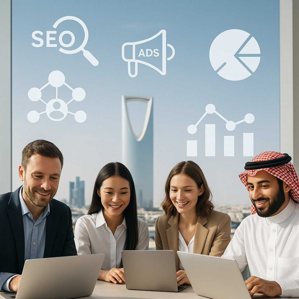 أفضل شركات التسويق الإلكتروني في الرياض [دليل 2025]
