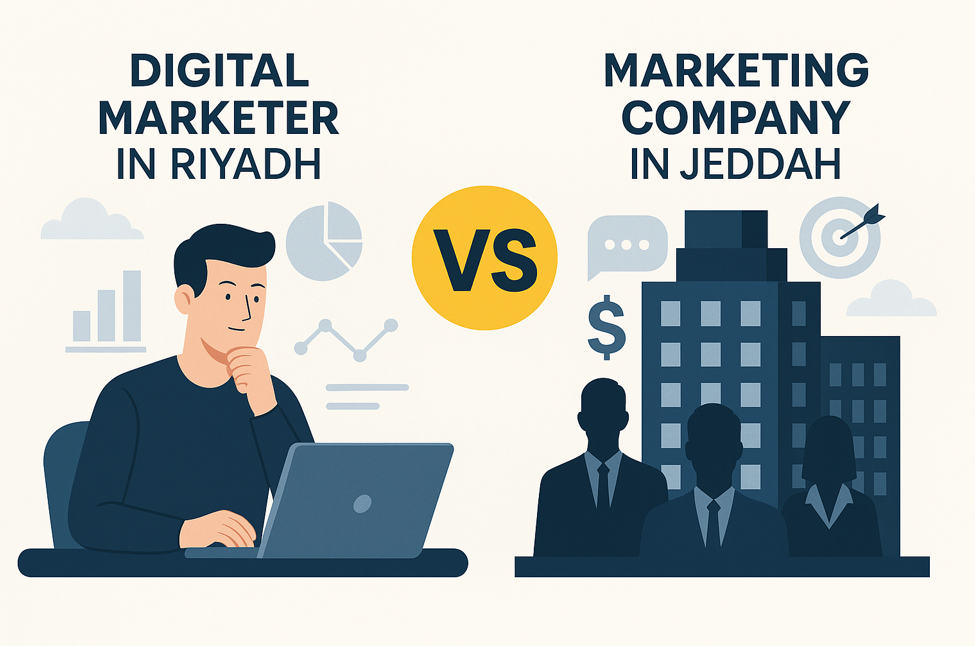 مسوق إلكتروني بالرياض أم شركة في جدة