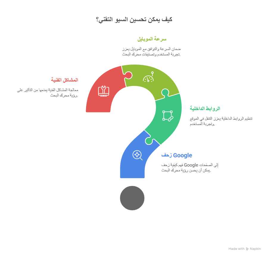 كيف يمكن تحسين السيو التقني
